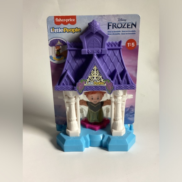 Disney Frozen Anna in Arendelle Little People Portable Playset with Anna Figure - Picture 1 of 3